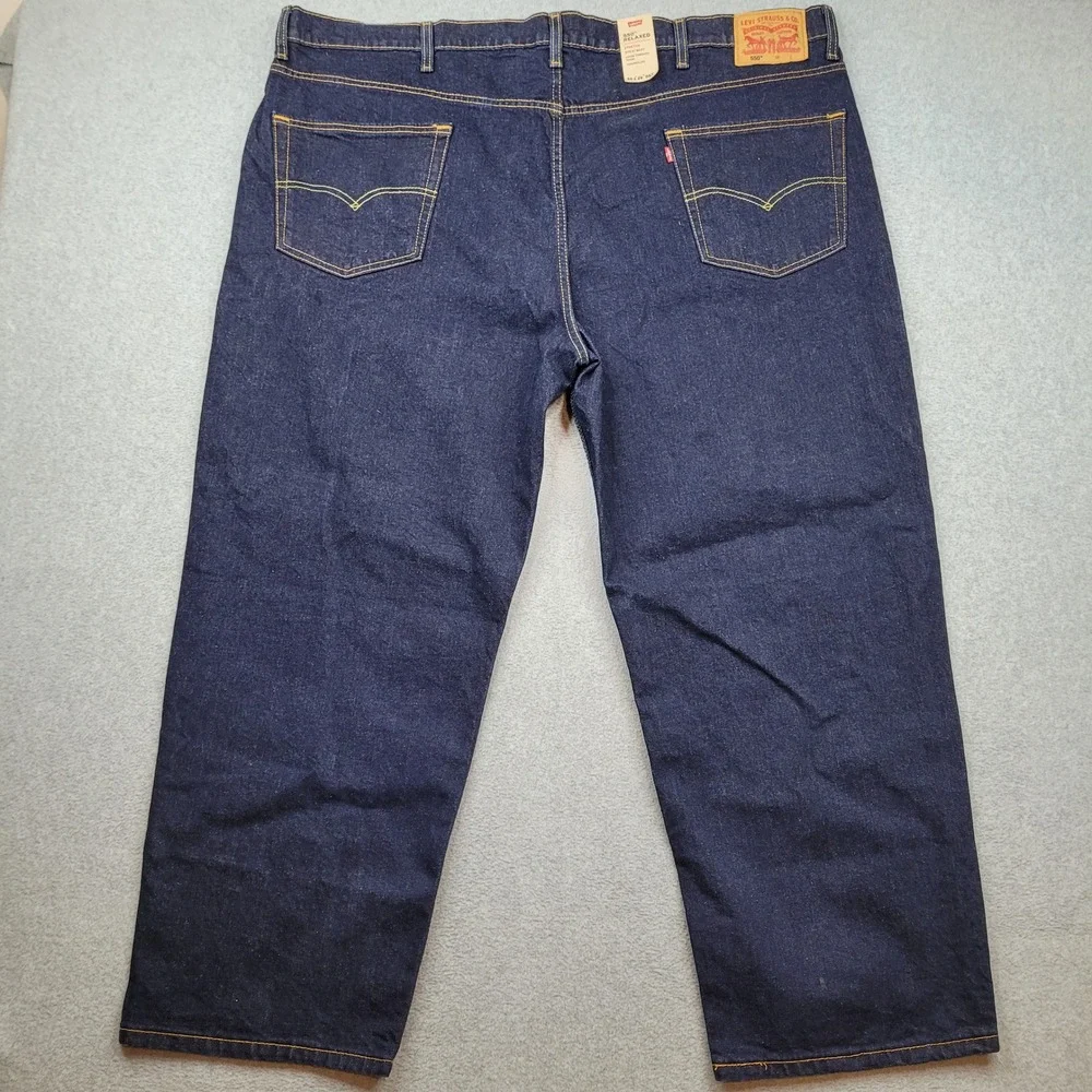 Levi's 550 Relaxed Fit Jeans Mens 50x29 Blue Big & Tall NWT 015500011